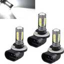 3 Pack 4800LM High Power 270W Super White 6000K Headlight LED Light Bulbs Replacement for Polaris Sportsman ACE HAWKEYE MAGNUM RANGER RZR 1600LM & 90W Per Bulb, 4011066, 4030048, 4010253