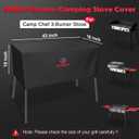 Comnova Grill Cover for Camp Chef 3 Burner Stove - 600D Outdoor Camping Stove Cover Waterproof, 3-Burner Griddle Covers for Camp Chef TB90LW, TB90LWG, TB90LWG15, PRO90, SPG90B, Tundra Pro 16 and More