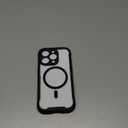 Miracase Magnetic for iPhone 16 Pro Case Full-Body Phone with Built-in Glass Screen Protector, [Compatible with MagSafe] Military Drop Proof 16 Pro Cover Bumper 6.3 inch, Black