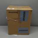 Liylan Farmhouse Floor Lamp, Dimmable Floor Lamp for Living Room, Rustic 3 Lights Oil Rubbed Bronze Tree Standing lamp, Vintage Tall Pole Lamp with Amber Glass Shade