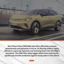 Carbon Cabin Air Filter Replacement - Pack of 1 - Made in USA - Compatible with 2021-2023 Volkswagen ID.4 Electric, 2023 Audi Q4 E-Tron & Q4 E-Tron Sportback - Replaces O.E. 1EA819669