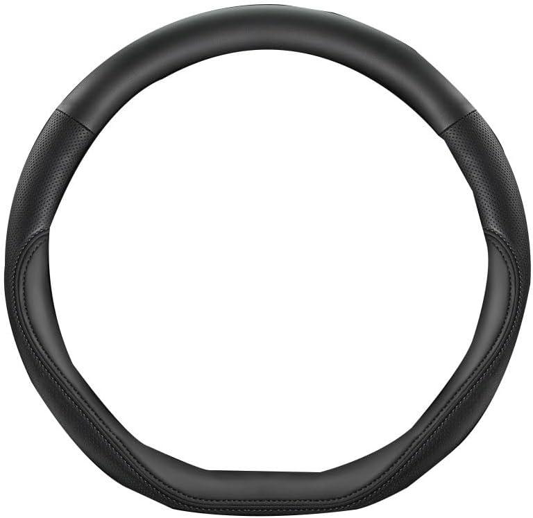 Car Steering Wheel Cover Wheel Cover Protector Universal Car Accessory for Toyota for Corolla for Cross for Levin for Camry for Yaris L for FRONTLANDER-Toyota DType(Nappa Black)