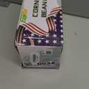 EunHo Dual Sided Cornhole Bags Regulation Set of 8 Professional Cornhole Bean Bags Slick and Stick for Tossing Game-All Weather (American Flag)