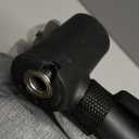 EchoSmile Small Medium Dogs Stroller 4-Wheel Pet Strollers for Medium Dogs Up to 50lbs, One Click Folding Large Cat Stroller, Reversible Handle, Shock Absorbing Wheels, Removable Washable Pad (Gray)