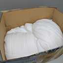 Bedsure Oversized King Comforter Duvet Insert, All Season Bed Comforter, Quilted Down Alternative Duvet, Box Stitched Comforters with Corner Tabs, Washable, 116 x 98 Inches (White)