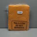 10 Pack Shammy Cloths Absorbent Cleaning Towels for Car Drying German Shammy Cloths Bulk Machine Washable Reusable Multi Purpose Orange Chamois Towels Anti Scratch for Home Cars Pet Wash