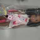 ZQDOLL Black Dolls and Baby Girl Doll Clothes Set Doll Accessories 14.5 inch African American Silicone Girl Doll with Camera Backpack Game Set