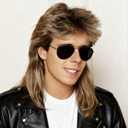 Mullet Wigs Light Brown Wigs for Men 80s Men Men's Wig Cosplay Wigs Costumes Fancy Party Accessory Cosplay Halloween