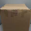 Amazon Basics Classic Puresoft PU Padded Mid-Back Height Adjustable Office Computer Desk Chair with Armrest, 25.75"D x 24.25"W x 42.25"H, Brown