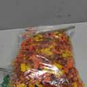 INSPRING Artificial Fall Flowers for Outdoors Decoration, 2Pcs Fake Fall Light Orange & Yellow Hanging Flowers, Faux Autumn Decor for Porch Patio Balcony Planter, Realistic Arrangement