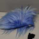 ANOGOL Hair Cap+ Blue Crazy Wig, Unique Spiky Funny Wigs, Short Crazy Hair, Funky Fuzzy Wigs, Pelucas Para Payasos, Short Blue Wig for Anime Cosplay, Halloween Costume Party Christmas Outfit