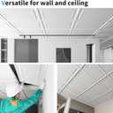 Art3d 12-Pack Drop Ceiling Tiles 2x4 Ft, PVC Decorative Ceiling Covering Panels for Basement Kitchen Bathroom, 24x48 Inch, Cover 96 Sq. Ft, Smooth White