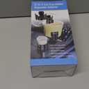 Multifunctional 2 in 1 Cup Holder Expander for carDualCup Holder Extender with Adjustable Base,Fits Yeti, Hydro Flask, Nalgene, Large 10/40 oz. Bottles & Big Drinks,Travel Cup