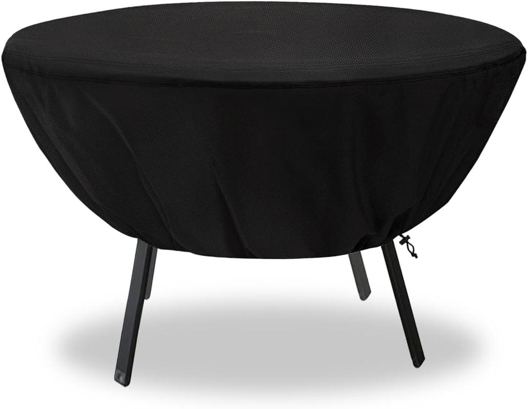 Round Patio Table Cover,Suitable for 30 Inch Diameter Patio Tables,Waterproof Heavy Duty Round Outdoor Coffee Table Cover