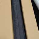 BRAWNTIDE Stadium Seat with Back Support - Comfy Cushion, Thick Padding, 2 Steel Bleacher Hooks, 4 Pockets, 2 Cup Holders, Reclining Back, Ideal Chair for Sport Events, Beaches, Camping, Concerts (Wide - Width 22.5 Inches, Black)