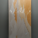 Canvas White Wall Art Decor Abstract Canvas Art Wall Decor Beach Coastal Wall Art Prints Modern Minimalist Wall Art Decorations Brown Artwork for Walls Bedroom Office Kitchen Wall Decor 20" X 40"