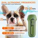 Dog Bark Deterrent Devices, Ultrasonic Anti Barking Device for Dogs, Portable Dog Training Device Safe for Dogs & Human Bark Control Barks No More Indoor Outdoors Behavior Correct