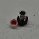 M MINGLE Pressure Washer Adapter, Metric M22 15mm Female Thread to M22 14mm Male Fitting, Stainless Steel, 4500 PSI