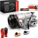 A-Premium Air Conditioner AC Compressor with Clutch