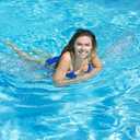 Poolmaster 81739 60-Inch Silver Glitter Swimming Pool Float Noodle, Multicolor