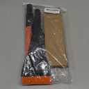 LivTee 32" Extendable Ice Scraper & Snow Brush for Car Windshield, 360 Rotating Snow Removal Tool for Cars, Trucks & SUVs, Automotive Winter Essentials & Car Accessories for Men, Orange