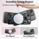 SEXYMOM Magnetic for iPhone 15 Case - Wireless Charging Compatible,Military Drop Tested Cover,Cute Floral Design for Women and Girls,Slim Fit Translucent Matte Phone Case - Little Butterfly