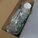 Yungyan 194 Pcs Sage Green Floral Party Decorations Serves 24 Disposable Green White Toile Chinoiserie Plates and Napkins Tablecloth Cup Tableware Set for Bridal Baby Shower Wedding Tea Party