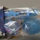 Automatic Electric Water Gun for Adults and Kids, Blue with LED Lights