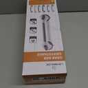 LEVERLOC 2 Pack Shower Grab Bars for Bathtubs and Showers, Easy to Install Suction Shower Handles for Bathroom Removable Handrails for Seniors Elderly Heavy Duty Safety Grip Waterproof Drill Free Gray (16.8 2 Set)