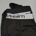 WEERTI Thermal Underwear for Men Long Johns with Fleece Lined Base Layer Men Cold Weather Top Bottom (Medium, Black)