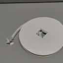 PATIKIL 3/8"x 118" Wood Stove Gasket, Fiberglass Round High-Temperature Resistance Seal Rope Replacement for Stoves Fireplace Door, White