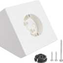 Ceiling Fan Light Fixture Mounting Box Fan Mounting Bracket FB900 Ceiling Fan Angle Mount for Cathedral Ceiling Angles of 80and Up (1Pack)