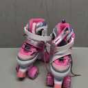 Sowume Adjustable Roller Skates for Girls and Women, All 8 Wheels of Girl's Skates Shine, Safe and Fun Illuminating for Kids