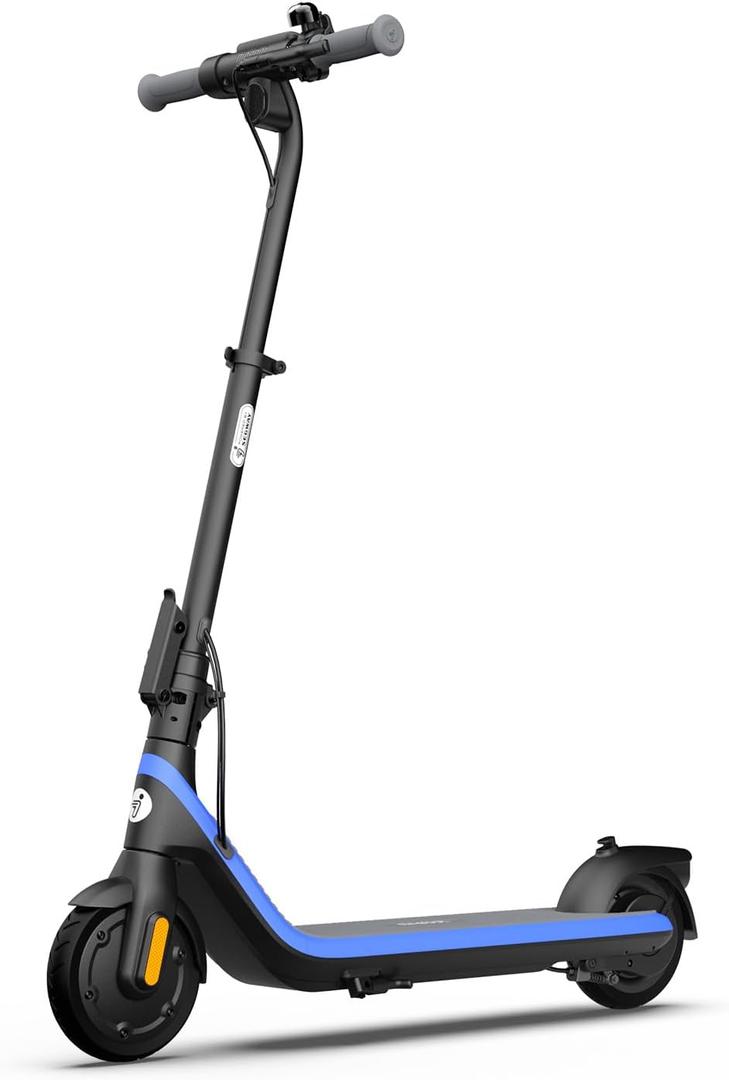 Segway Ninebot eKickScooter - Electric Scooter for Kids 6-14, w/t Adjustable Handlebar Height (Only C2 Pro) for Riders up to 132 lbs, Includes New Cruise Mode, UL-2272 Certified