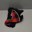 Wolf Family Shirt | Red Plaid Buffalo Matching Family Pajama T-Shirt, Medium, Black 