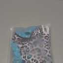 Baby Toddler Girls Long Sleeve Swimsuit UPF 50+ Sun Protection Bathing Suit Blue Leopard
