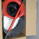 O-Cedar EasyWring Microfiber Spin Mop & Bucket Floor Cleaning System + 2 Extra Refills, Red/Gray