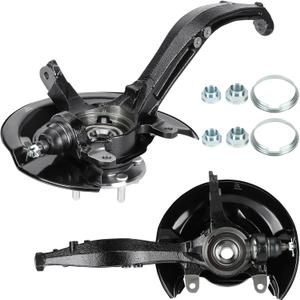 New Front Steering Knuckles & Wheel Bearing Hub Assembly, Auto Trans Only