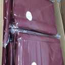 12 Pack Burgundy Tablecloths for Rectangle Tables 60 x 102 Inch Polyester Tablecloth 6 Foot Rectangle Table Cloth Wrinkle Resistant Washable Fabric Table Cover for Party Wedding Banquet Events