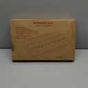 TYUI Non Stick Brownie Baking Pan with Dividers, 18 Pre-slice Non-stick Carbon Steel Rectangle Baking Pan Set for Oven Baking Bread, Square Mold Tray Brownie Pan for Baking Cake Biscuit Muffin