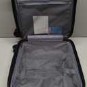 Lekebobor 16 Inch Small Carry on Luggage with Wheels, Airline Approved Hard Shell Suitcase with TSA Lock Front Pocket for Travel for Women Men, Black - Missing Key