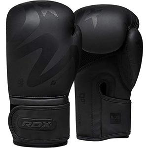 RDX Boxing Gloves Sparring Muay Thai Pro Training, Maya Hide Leather, Kickboxing Heavy Punching Bag Focus Mitts Pads Double End Ball Workout, MMA Fitness Gym Bagwork, Ventilated Palm, Men