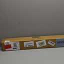 BRINKS Door Security Bar - Adjustable Brinks Door Security Bar for Travel, School, Dorm and Home - Door Jammer for Hinged Doors and Sliding Door Security  Black (1 Pack)