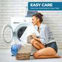 SUPERIOR Ultra-Soft 3-Piece Cotton Towel Set, Daily Use for Bathroom, Guest Room, Quick Dry, Set Includes 1 Bath Towel, 1 Hand Towel, and 1 Washcloth, Essential Plush Towels for Home - Maroon