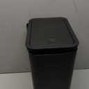 TIPGO Bathroom Trash Can with Lid, 10 Liter/ 2.6 Gallon Slim Garbage Can, Small Trash Bin Waste Basket with Pop-Up Lid for Kitchen, Bedroom, Living Room, Office (Black)