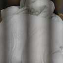 DOWNCOOL 3 Inch Queen Mattress Topper  Cooling Memory Foam Mattress Topper for Back Pain Relief, Breathable Bamboo Viscose Air Layer, 1700 GSM Fill, Deep Pocket Fits 821 Inch (White)