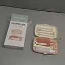 Momcozy Baby Bottle Brush Set, Cleaner Kit with Silicone Nipple Straw Brush, Soap Dispenser, Drying Rack - 7 in 1 Bottle Cleaning Tool for Home and Travel, Pink (Classic Style)