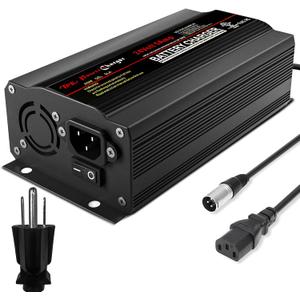 TPE 24V 5A Battery Charger, Automatic Smart Battery Charger, Trickle Charger Maintainer for Wheelchair