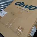 Drive Medical Deluxe Two Button Folding Walker with 5" Wheels