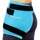 Comfytemp Large Hip Ice Pack Wrap for Sciatica, Hip Replacement, Fracture, Pain Relief, FSA HSA Eligible, Reusable Gel Ice Pack for Injuries, Cold Compression Physical Therapy Recovery Gifts(S)